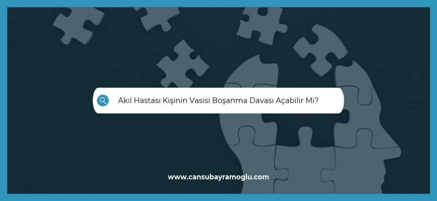 Akıl Hastası Kişinin Vasisi Boşanma Davası Açabilir Mi?