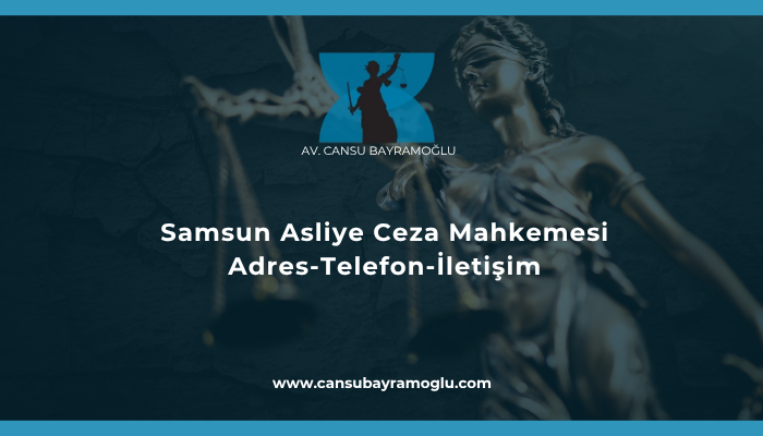Samsun Asliye Ceza Mahkemesi İletişim