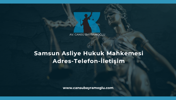 Samsun Asliye Hukuk Mahkemesi İletişim